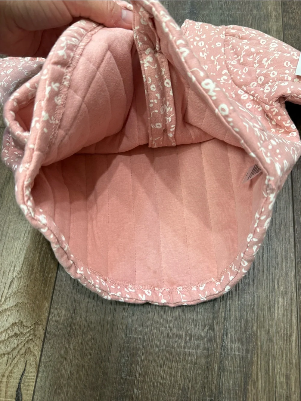 NWT Jessica Simpson 24 month pink white floral quilted jacket sweater